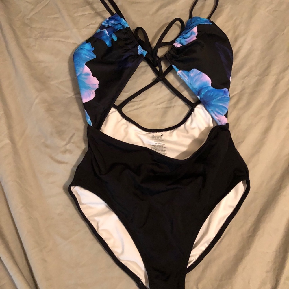 Pink one piece